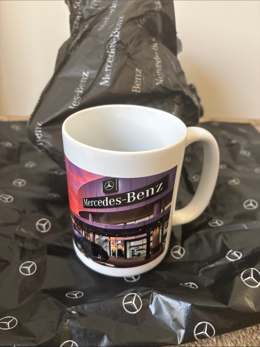Mercedes Benz coffee mug